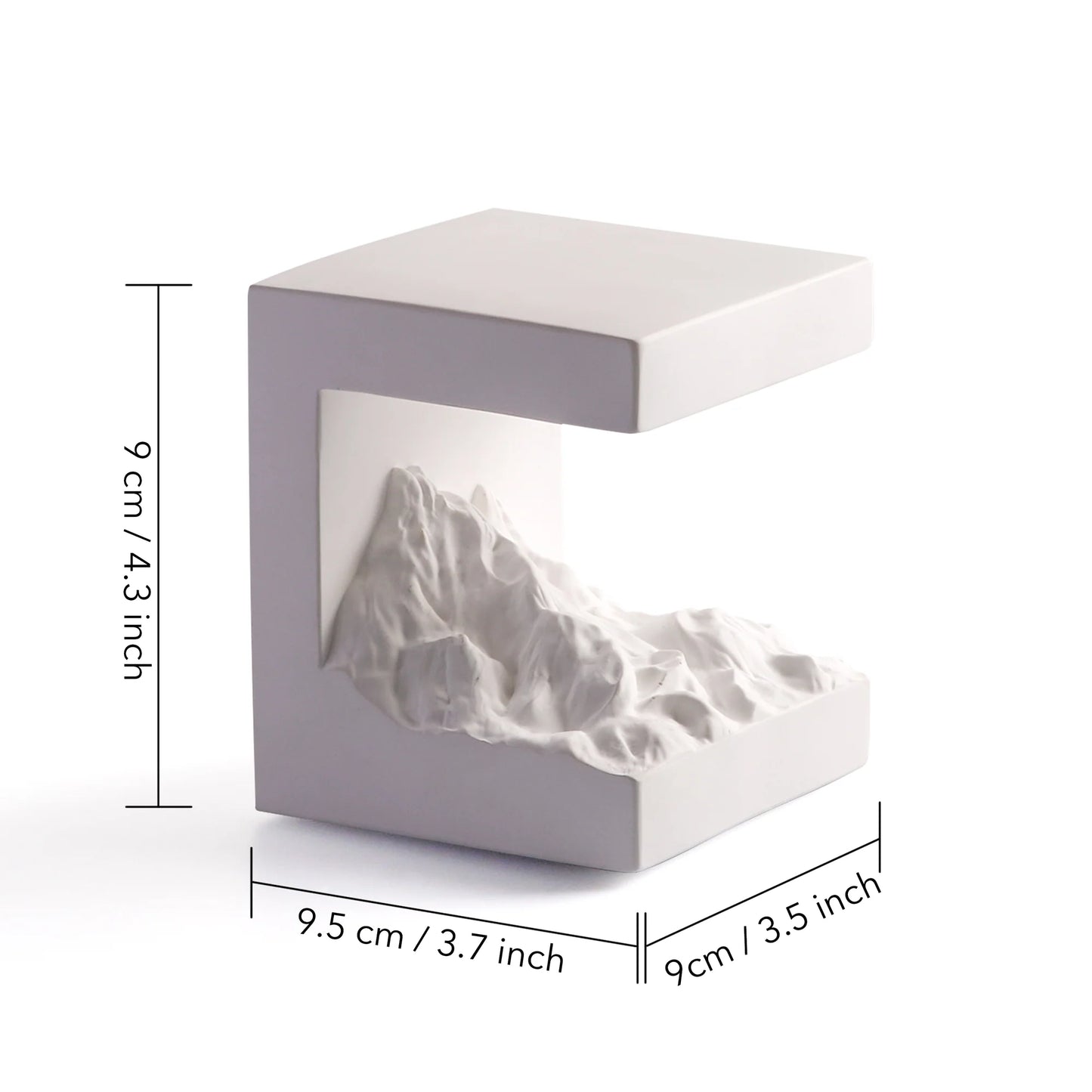 Snow Mountain Night Light, Diffuser Stone