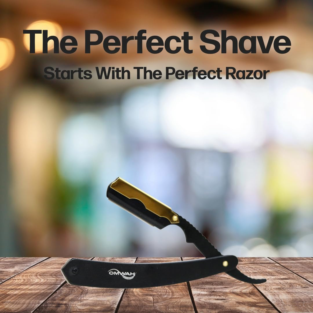 - Professional Barber Straight Edge Razor (Swing Lock)