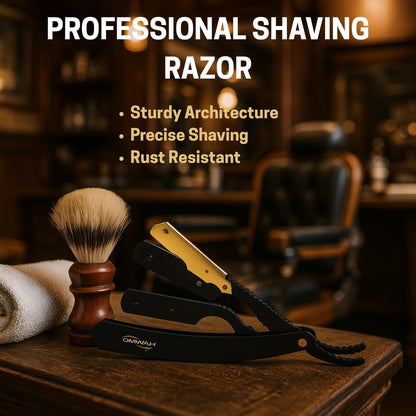 - Professional Barber Straight Edge Razor (Swing Lock)