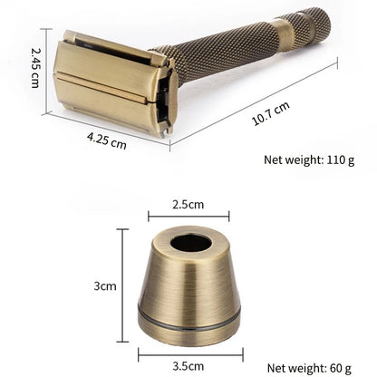 New Design Luxurious Razor Butterfly Open Adjustable Safety Classic for Superb Mens Shaving Razor Barber Shaver